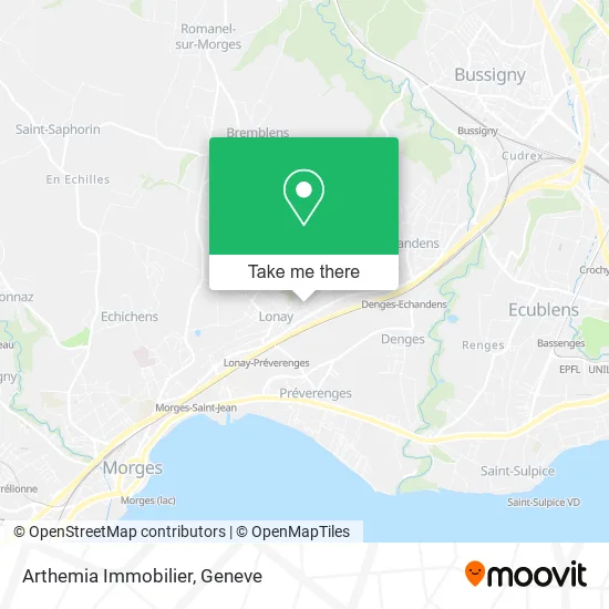 Arthemia Immobilier map