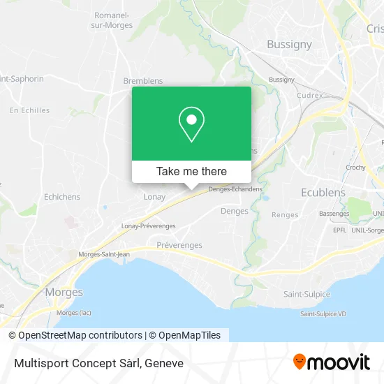 Multisport Concept Sàrl map