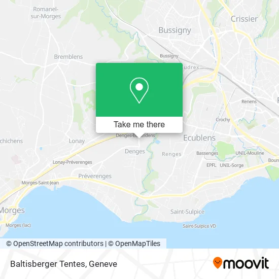 Baltisberger Tentes map