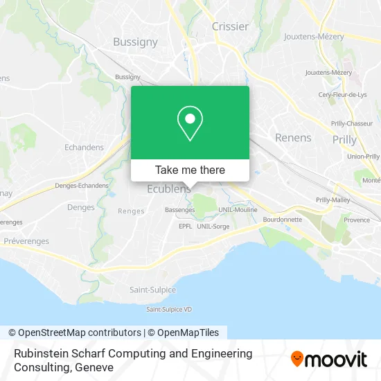 Rubinstein Scharf Computing and Engineering Consulting map