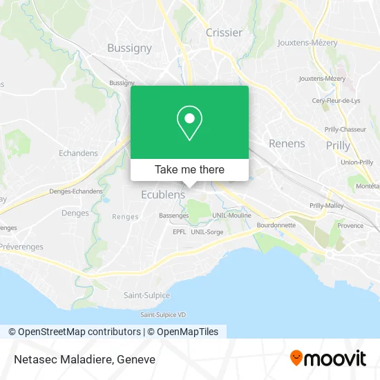 Netasec Maladiere map