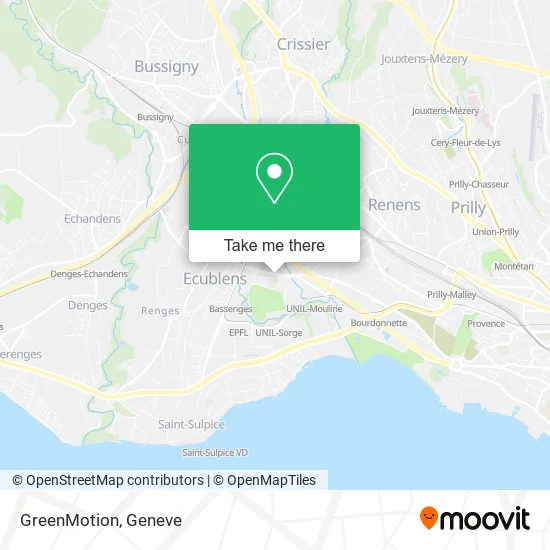 GreenMotion map