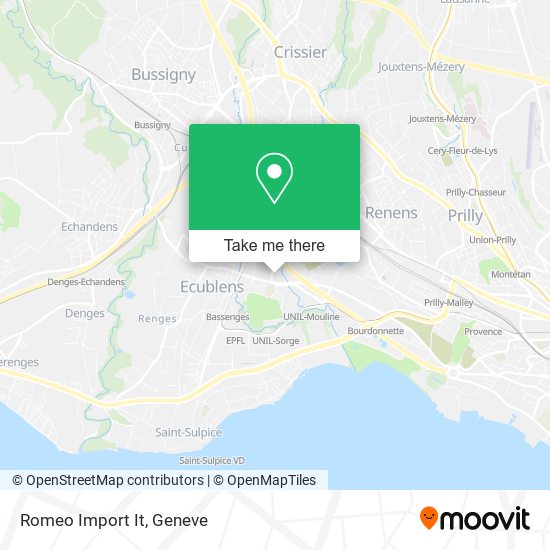 Romeo Import It map