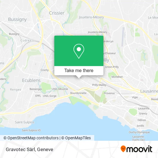 Gravotec Sàrl map