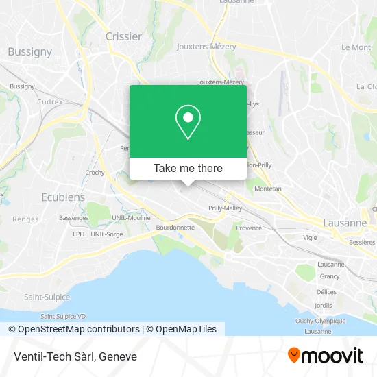 Ventil-Tech Sàrl map