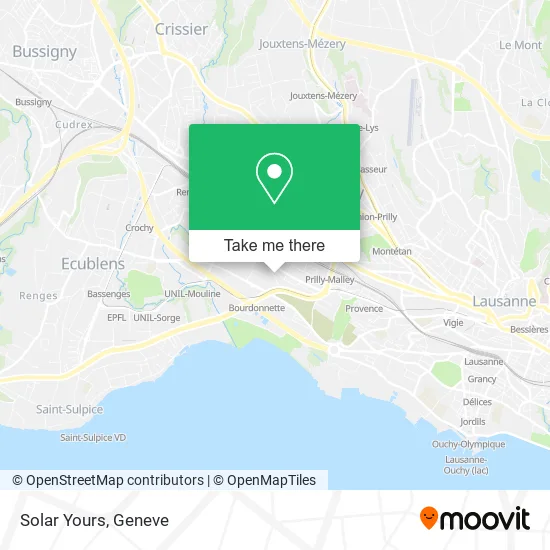 Solar Yours map