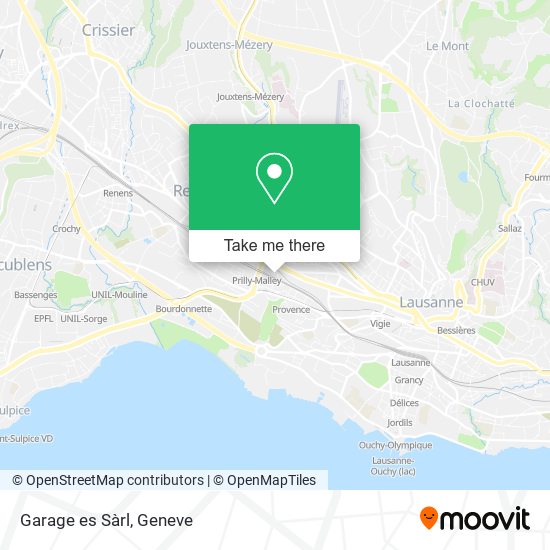Garage es Sàrl map