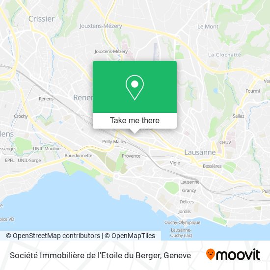 Société Immobilière de l'Etoile du Berger map