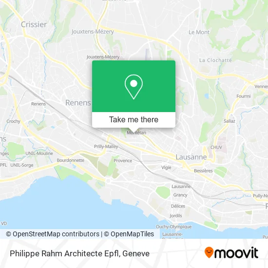 Philippe Rahm Architecte Epfl map