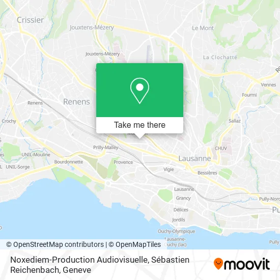 Noxediem-Production Audiovisuelle, Sébastien Reichenbach map