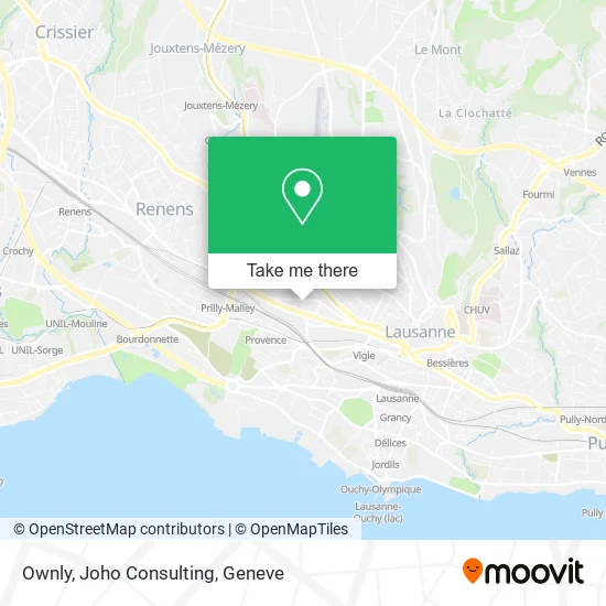 Ownly, Joho Consulting map