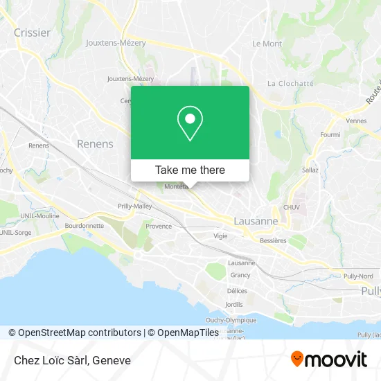 Chez Loïc Sàrl map