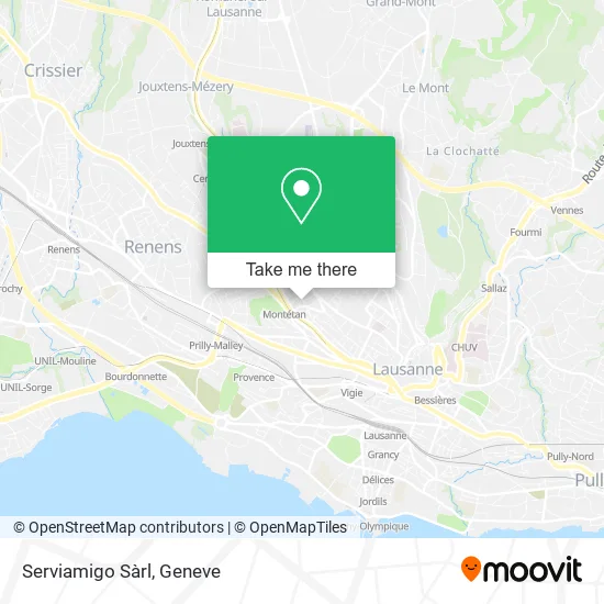 Serviamigo Sàrl map