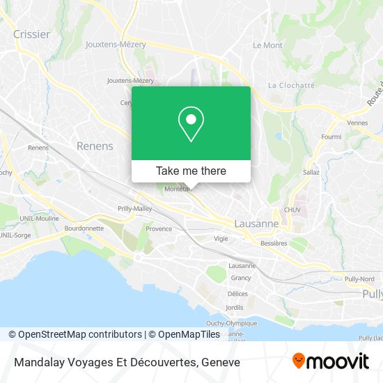 Mandalay Voyages Et Découvertes map