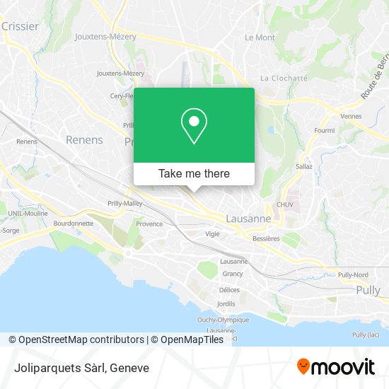 Joliparquets Sàrl map