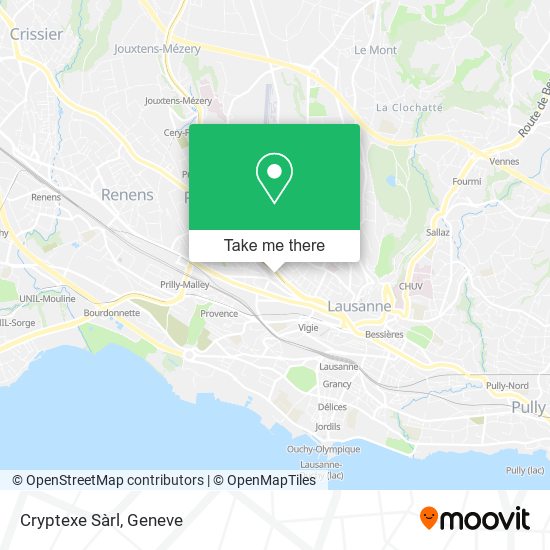 Cryptexe Sàrl map