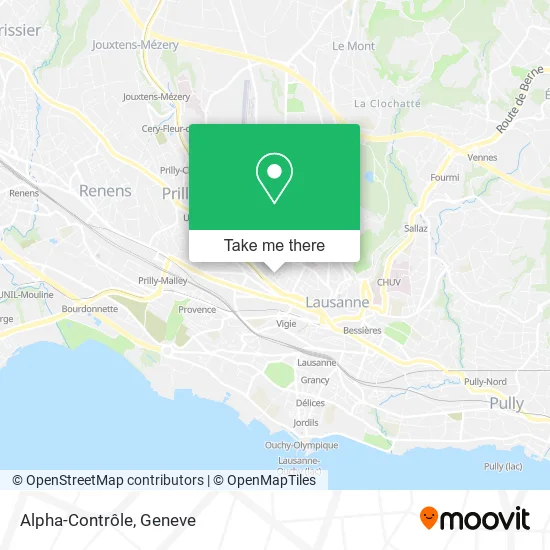 Alpha-Contrôle map