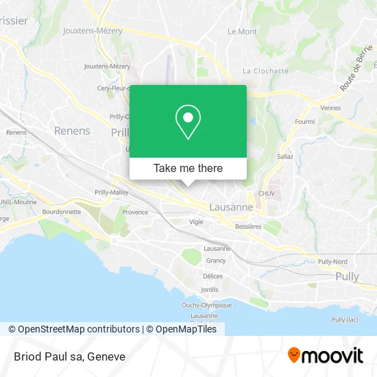 Briod Paul sa map