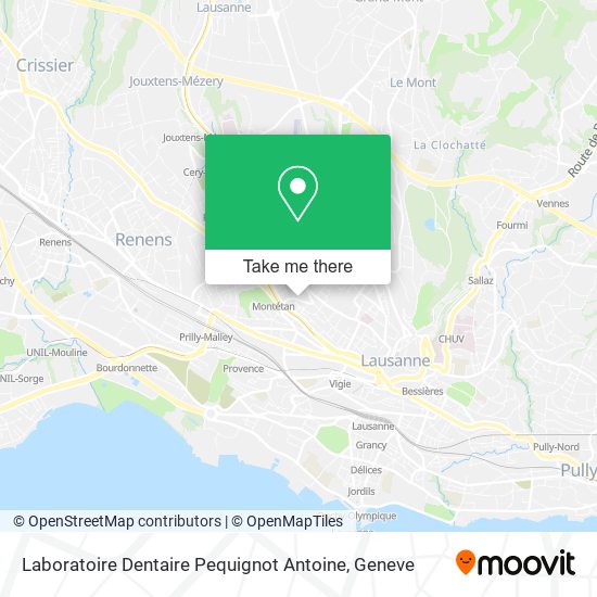 Laboratoire Dentaire Pequignot Antoine map