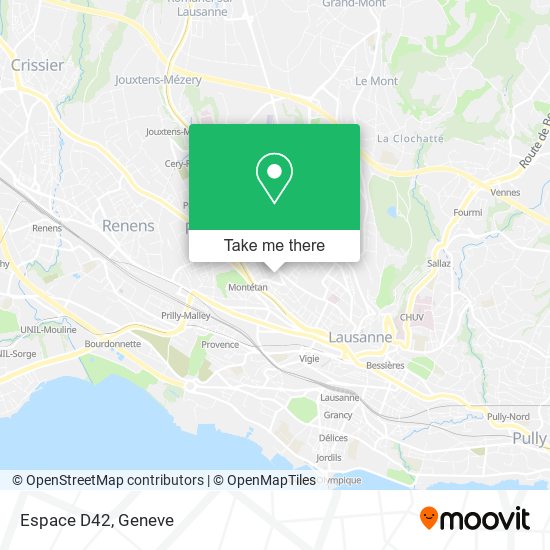 Espace D42 map