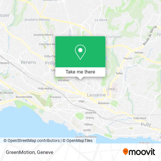 GreenMotion map