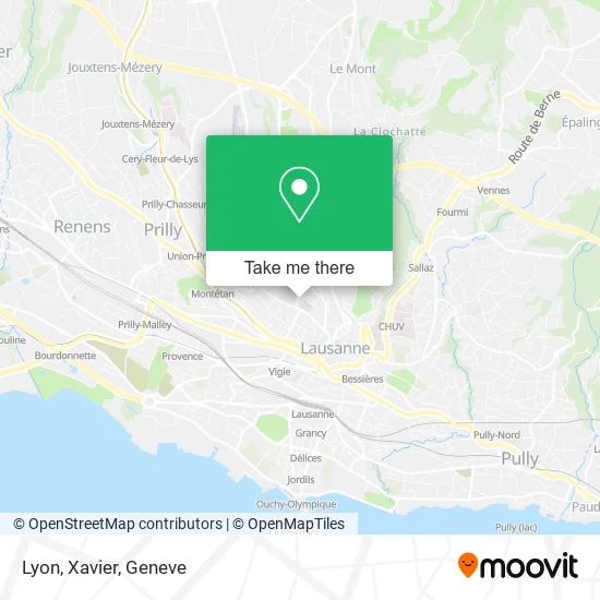 Lyon, Xavier map