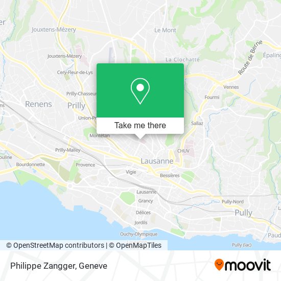 Philippe Zangger map