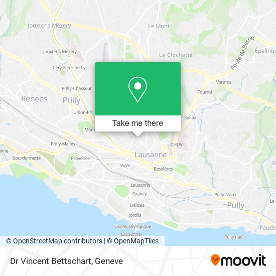 Dr Vincent Bettschart map