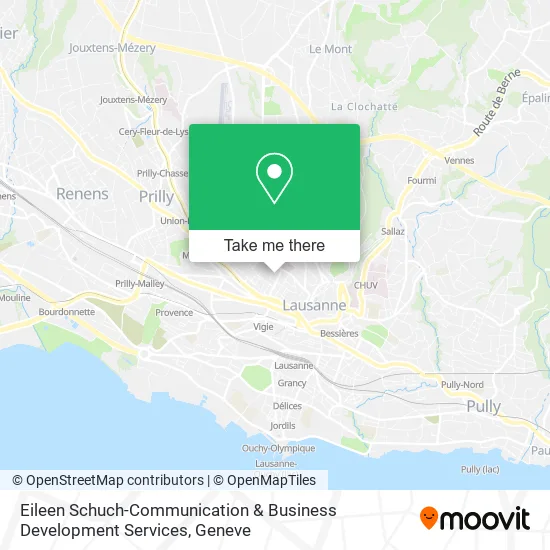 Eileen Schuch-Communication & Business Development Services map