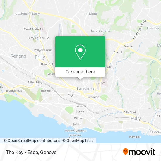The Key - Esca map