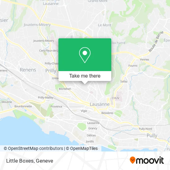 Little Boxes map