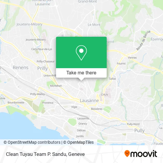 Clean Tuyau Team P. Sandu map