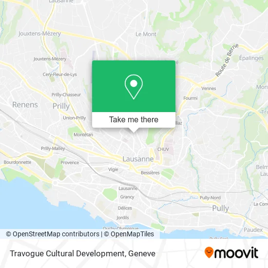 Travogue Cultural Development map
