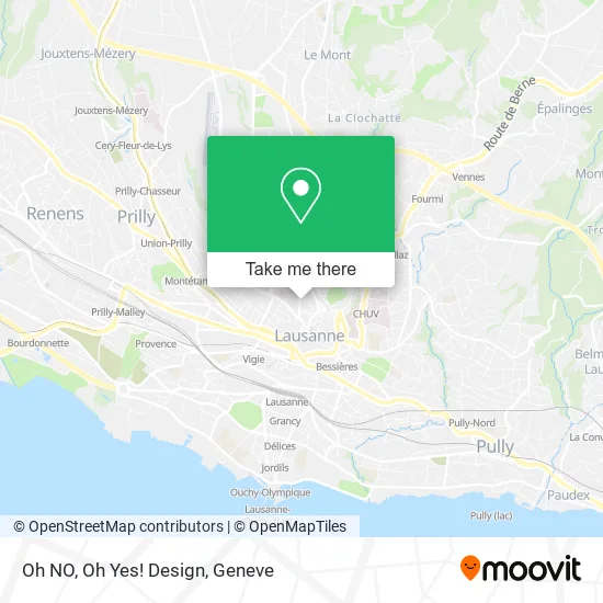 Oh NO, Oh Yes! Design map