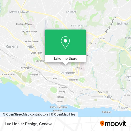Luc Hohler Design map