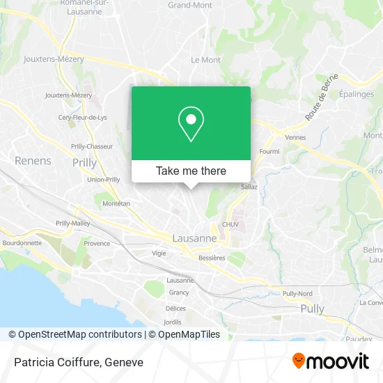 Patricia Coiffure map