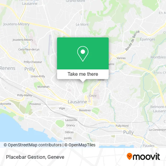 Placebar Gestion map