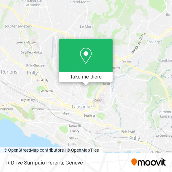 R-Drive Sampaio Pereira map