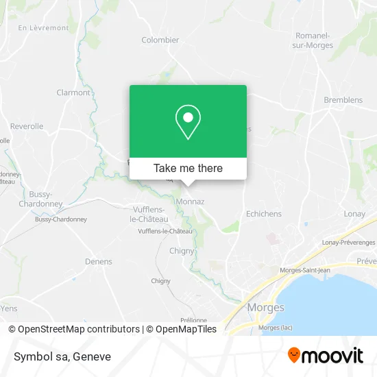 Symbol sa map