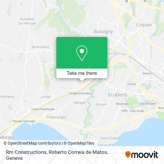 Rm Constructions, Roberto Correia de Matos map