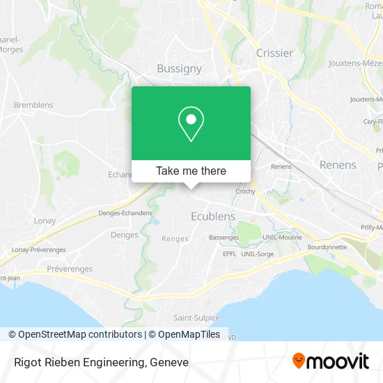 Rigot Rieben Engineering map