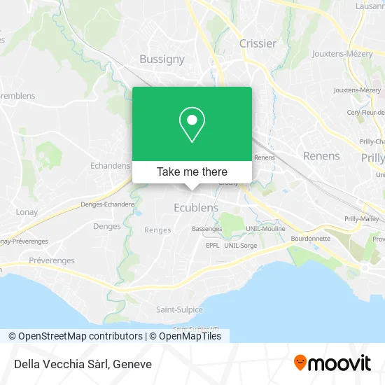 Della Vecchia Sàrl map