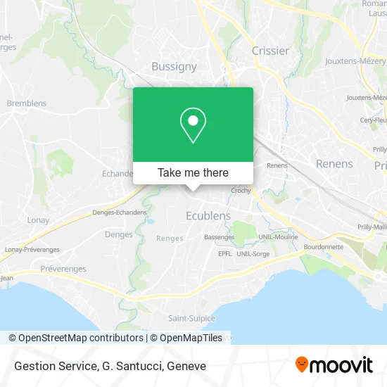 Gestion Service, G. Santucci map