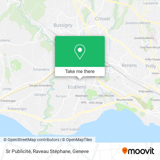 Sr Publicité, Raveau Stéphane map