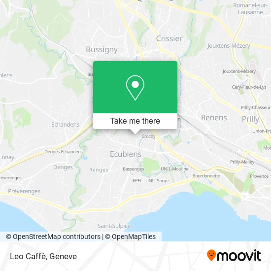 Leo Caffè map