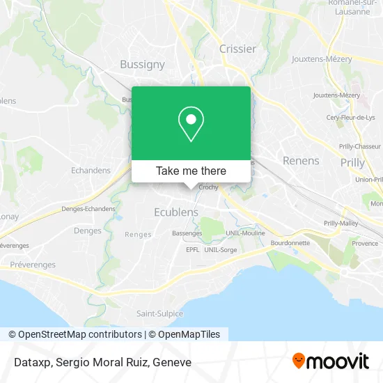 Dataxp, Sergio Moral Ruiz map
