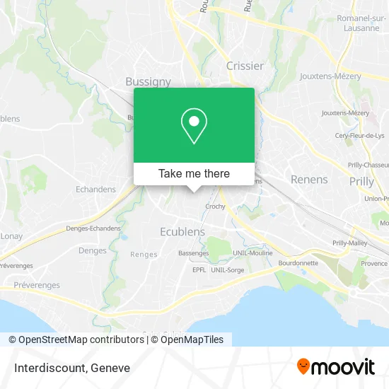 Interdiscount map