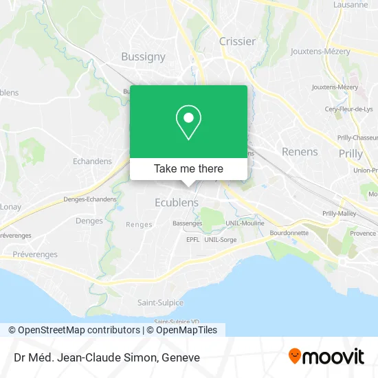 Dr Méd. Jean-Claude Simon map