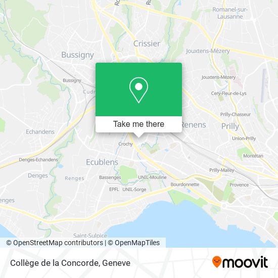 Collège de la Concorde map