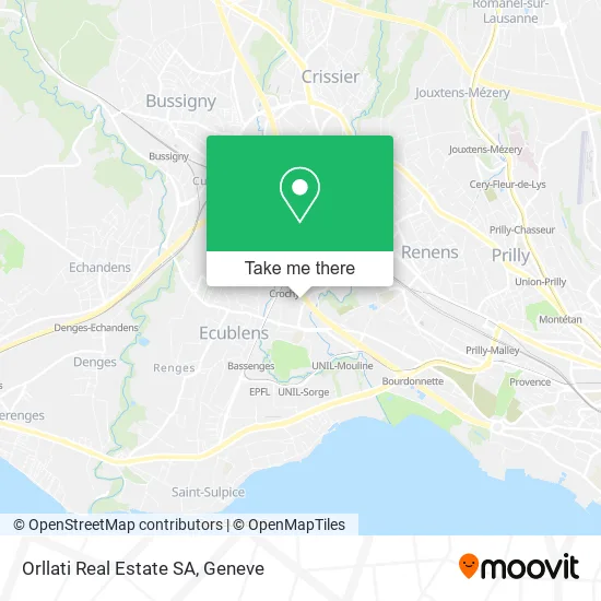 Orllati Real Estate SA map